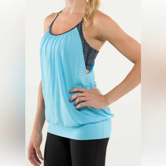 LULULEMON - No Limits Tank with Sports Bra - Picture 1 of 6